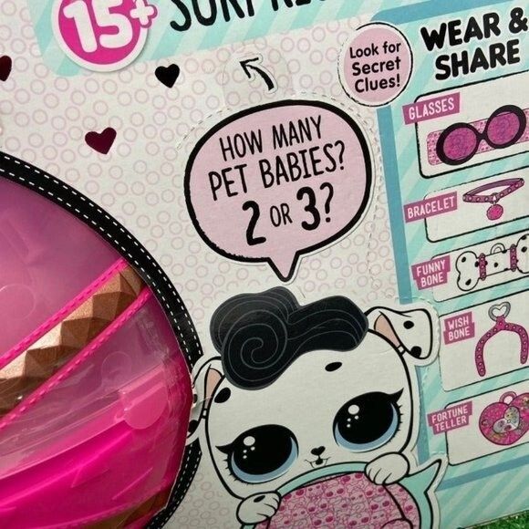 LOL SURPRISE Biggie Pets Dollmation Dalmatian Eye Spy Series L.O.L. ~NEW~ - Picture 3 of 11